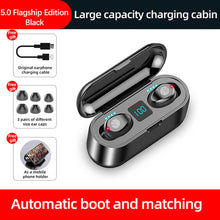 Load image into Gallery viewer, F9 Earphone LED Touch Bluetooth 5.0 Large Capacity Charging Cabin
