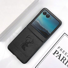 Load image into Gallery viewer, Case For Motorola Razr 40 Ultra Razr 2023 Auspicious Embossed Deer Head PU Leather Case Cover - mycasety2023 Mycasety
