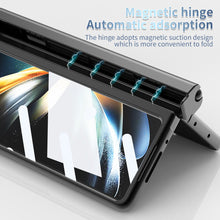 Load image into Gallery viewer, Magnetic Hinge Bracket Anti-fall Protective Phone Case With Stylus And Film For Samsung Galaxy Z Fold 5/4/3
