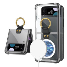 Load image into Gallery viewer, Galaxy Z Flip3 Flip4 Magnetic MagSafe Airbag Anti-fall Wireless Charging Phone Case
