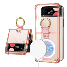 Load image into Gallery viewer, Galaxy Z Flip3 Flip4 Magnetic MagSafe Airbag Anti-fall Wireless Charging Phone Case
