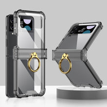 Load image into Gallery viewer, Galaxy Z Flip4 Flip3 | Airbag Ring Hinge Phone Case
