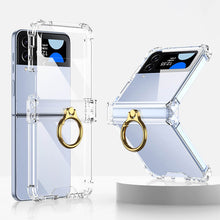 Load image into Gallery viewer, Galaxy Z Flip4 Flip3 | Airbag Ring Hinge Phone Case
