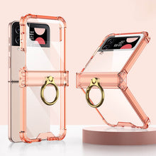Load image into Gallery viewer, Galaxy Z Flip4 Flip3 | Airbag Ring Hinge Phone Case
