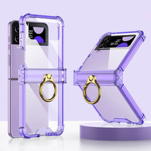 Load image into Gallery viewer, Galaxy Z Flip4 Flip3 | Airbag Ring Hinge Phone Case

