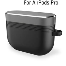 Load image into Gallery viewer, 2021 Luxury Metal Protective Cover With Keychain For AirPods Pro
