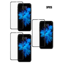 Load image into Gallery viewer, Tempered Glass Full Screen Protector 3D Aluminum Alloy For iPhone
