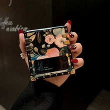 Load image into Gallery viewer, Stylish French Style Flower Ring Phone Case for Samsung Galaxy Z Flip4 Flip3 5G pphonecover
