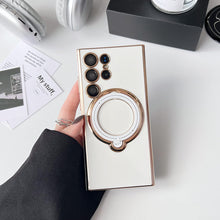 Load image into Gallery viewer, Magneto Plated Magsafe Lens Protector Film Case for Samsung - mycasety2023 Mycasety
