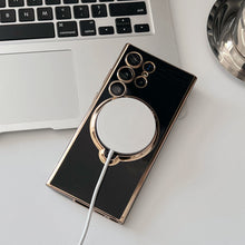 Load image into Gallery viewer, Magneto Plated Magsafe Lens Protector Film Case for Samsung - mycasety2023 Mycasety
