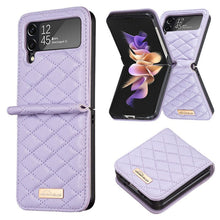 Load image into Gallery viewer, Leather Cover for Samsung Galaxy Z Flip4 5G
