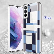 Load image into Gallery viewer, 2021 Fashion Plating Pattern Camera All-inclusive Electroplating Process Case For Samsung S21 Ultra S21 Plus S21
