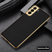 Load image into Gallery viewer, 2021 Luxury Foldable Leather Camera All-inclusive Protective Case For Sumsang Galaxy S21 S21Plus S21Ultra
