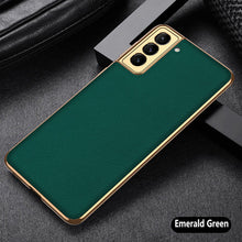 Load image into Gallery viewer, 2021 Luxury Foldable Leather Camera All-inclusive Protective Case For Sumsang Galaxy S21 S21Plus S21Ultra
