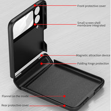 Load image into Gallery viewer, Magnetic All-included Shockproof Plastic Hard Cover For Samsung Galaxy Z Flip3 Flip4 Flip5
