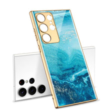 Load image into Gallery viewer, Lion Totem Electroplated Stained Glass Phone Case For Samsung - mycasety2023 Mycasety
