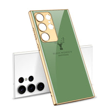 Load image into Gallery viewer, Deer Totem Electroplated Stained Glass Phone Case For Samsung - mycasety2023 Mycasety

