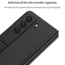 Load image into Gallery viewer, Leather Samsung Galaxy Z Fold5 Case With Film Kickstand - mycasety2023 Mycasety

