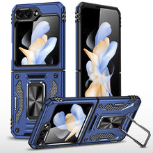 Load image into Gallery viewer, Samsung Z Flip 5 Case Metal Ring Car Magnetic Bracket Protective Case - mycasety2023 Mycasety
