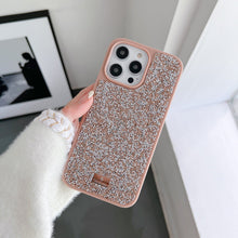 Load image into Gallery viewer, Luxurious Crystal Anti-fall Protective iPhone Case
