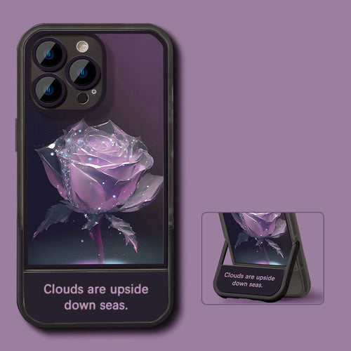 Sparkling Rose iPhone Case with Invisible Kickstand - mycasety2023 Mycasety