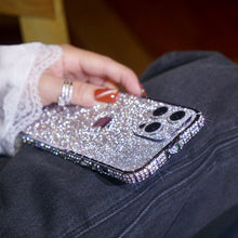 Load image into Gallery viewer, Diamond High Quality Glitter Anti-fall Protective iPhone Case
