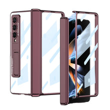 Load image into Gallery viewer, Magnetic Hinge Invisible Bracket Electroplated Protective Phone Case For Samsung Galaxy Z Fold5 Fold4 - mycasety2023 Mycasety
