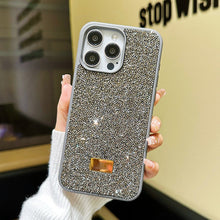 Load image into Gallery viewer, Luxurious Crystal Anti-fall Protective iPhone Case
