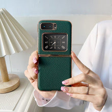 Load image into Gallery viewer, Motorola razr 2023 mobile phone case folding leather case Moto razr 40ultra business case - mycasety2023 Mycasety
