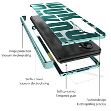 Load image into Gallery viewer, Trend Design Galaxy Z Fold5 Fold4 Fold3 Phantom Plating Case with Hinge Protector - mycasety2023 Mycasety

