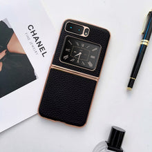 Load image into Gallery viewer, Motorola razr 2023 mobile phone case folding leather case Moto razr 40ultra business case - mycasety2023 Mycasety
