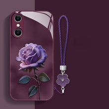 Load image into Gallery viewer, Advanced Purple Rose Liquid Glass iPhone Case - mycasety2023 Mycasety
