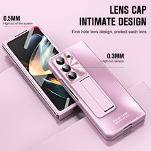 Load image into Gallery viewer, Plating Galaxy Z Fold5 Case with Front Screen Protector &amp; Hidden Stand - mycasety2023 Mycasety

