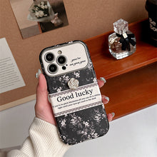 Load image into Gallery viewer, Luxurious Camellia Anti-fall Protective iPhone Case
