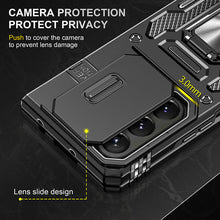 Load image into Gallery viewer, Samsung Galaxy Z Fold5 Case Armor Heavy Duty Shell Magnetic Car Holder and Lens Slide(Pre-sell) - mycasety2023 Mycasety
