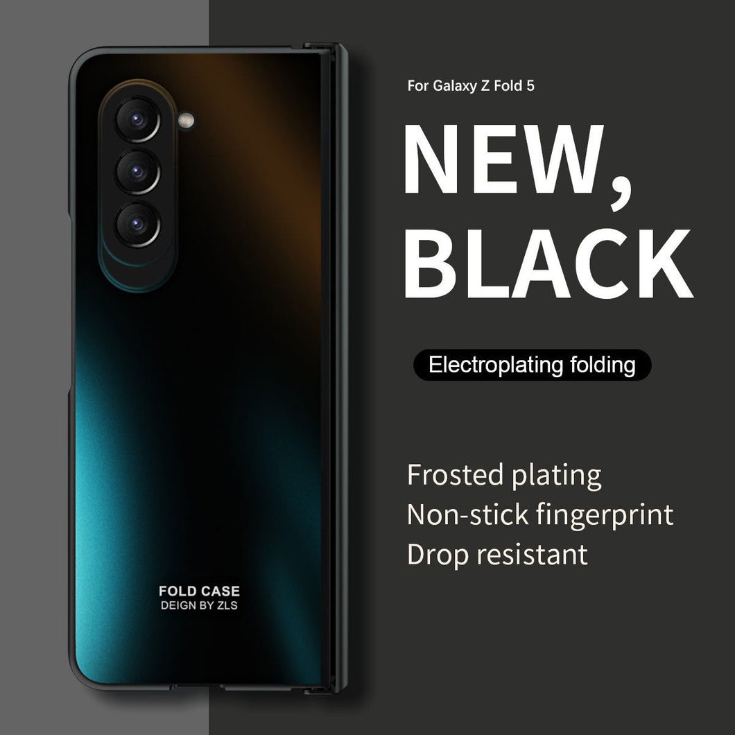 Electroplating All-inclusive Drop-proof Galaxy Z Fold5 Fold4 Case with Screen Protector - mycasety2023 Mycasety