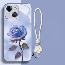 Load image into Gallery viewer, Advanced Purple Rose Liquid Glass iPhone Case - mycasety2023 Mycasety
