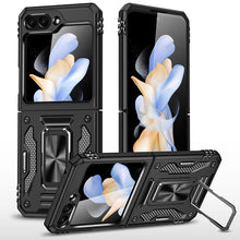Load image into Gallery viewer, Samsung Z Flip 5 Case Metal Ring Car Magnetic Bracket Protective Case - mycasety2023 Mycasety
