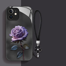 Load image into Gallery viewer, Advanced Purple Rose Liquid Glass iPhone Case - mycasety2023 Mycasety
