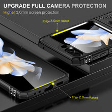 Load image into Gallery viewer, Samsung Z Flip 5 Case Metal Ring Car Magnetic Bracket Protective Case - mycasety2023 Mycasety

