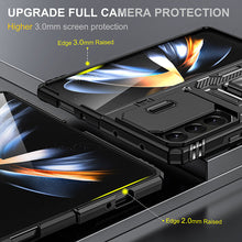 Load image into Gallery viewer, Samsung Galaxy Z Fold5 Case Armor Heavy Duty Shell Magnetic Car Holder and Lens Slide(Pre-sell) - mycasety2023 Mycasety
