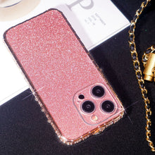 Load image into Gallery viewer, Diamond High Quality Glitter Anti-fall Protective iPhone Case
