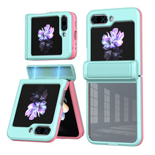 Load image into Gallery viewer, Magnetic Transparent Hinge Protection Samsung Galaxy Z Flip5 Case - mycasety2023 Mycasety
