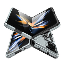 Load image into Gallery viewer, Samsung Galaxy Z Fold5 Case Armor Heavy Duty Shell Magnetic Car Holder and Lens Slide(Pre-sell) - mycasety2023 Mycasety
