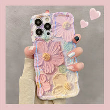 Load image into Gallery viewer, Ins Hot Colorful Oil Painting Flower iPhone Case - mycasety2023 Mycasety
