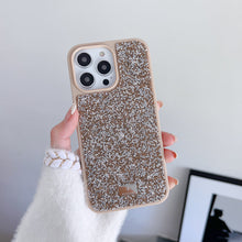 Load image into Gallery viewer, Luxurious Crystal Anti-fall Protective iPhone Case
