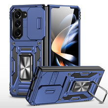 Load image into Gallery viewer, Samsung Galaxy Z Fold5 Case Armor Heavy Duty Shell Magnetic Car Holder and Lens Slide(Pre-sell) - mycasety2023 Mycasety
