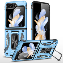 Load image into Gallery viewer, Samsung Z Flip 5 Case Metal Ring Car Magnetic Bracket Protective Case - mycasety2023 Mycasety
