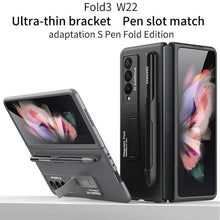 Load image into Gallery viewer, Magnetic Stand Holder Pen Slot Hard Protective Case For Samsung Z Fold 3 5G
