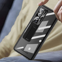 Load image into Gallery viewer, Luxury Transparent Plating Cover Magnetic Hinge Phone Case For Samsung Galaxy Z Fold3 Fold4 5G
